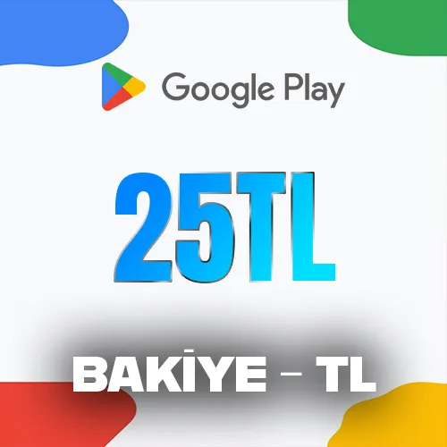 Google Play 25 TL